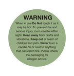 Hourglass Candle Set of 3 (Fruit)