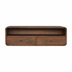 Floating Console Chestnut Open