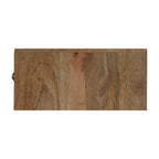 Floating Bedside - Line Carved