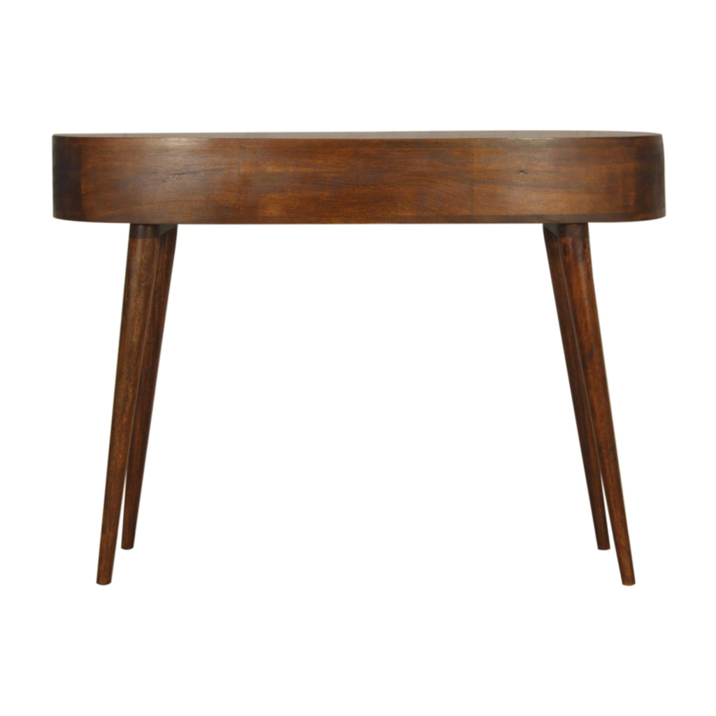 Chestnut Writing Desk Wave