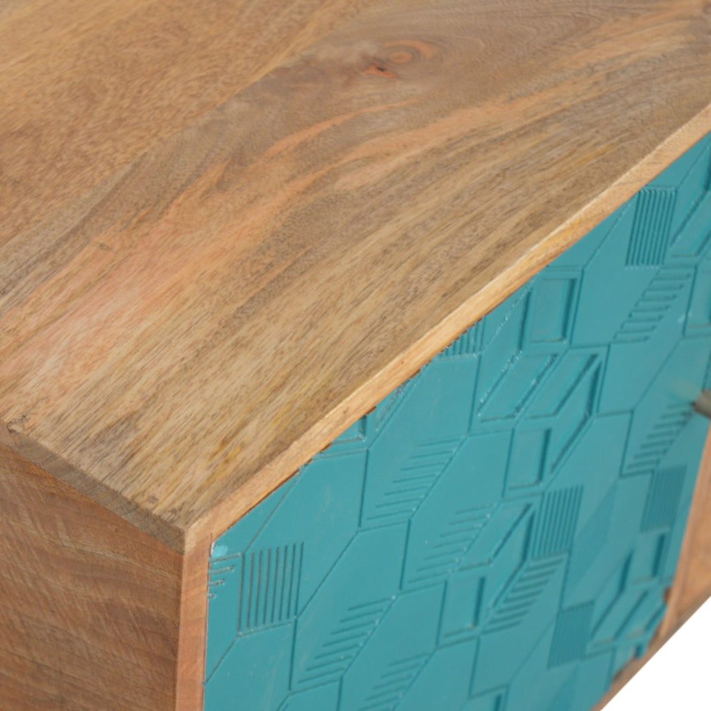 Cabinet with Drawers - Acadia Teal