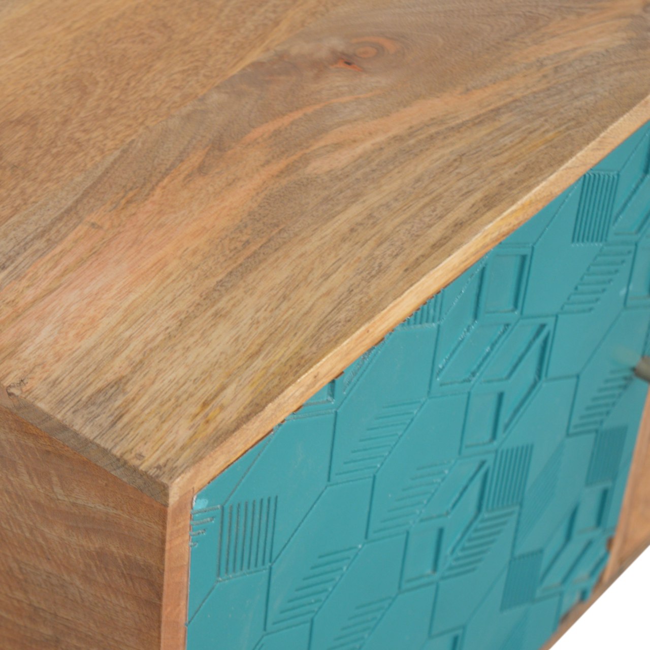 Cabinet with Drawers - Acadia Teal