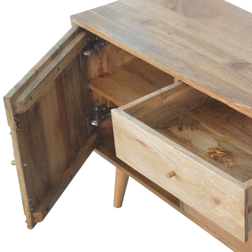 Cabinet with Drawers - Acadia Black