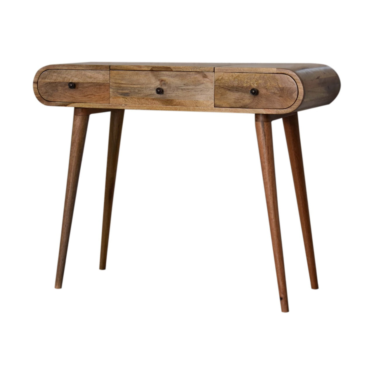 Oak-ish Dressing Table Round