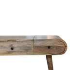 Oak-ish Dressing Table Round