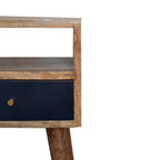 Hand Painted Bedside Mini Navy Blue