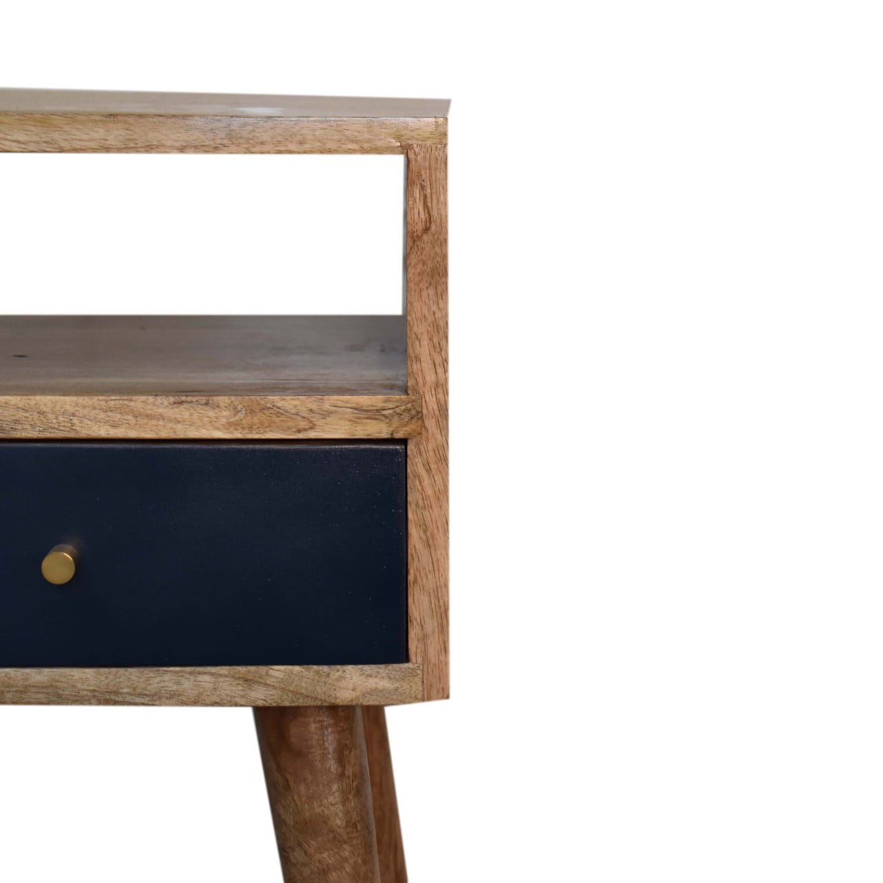 Hand Painted Bedside Mini Navy Blue