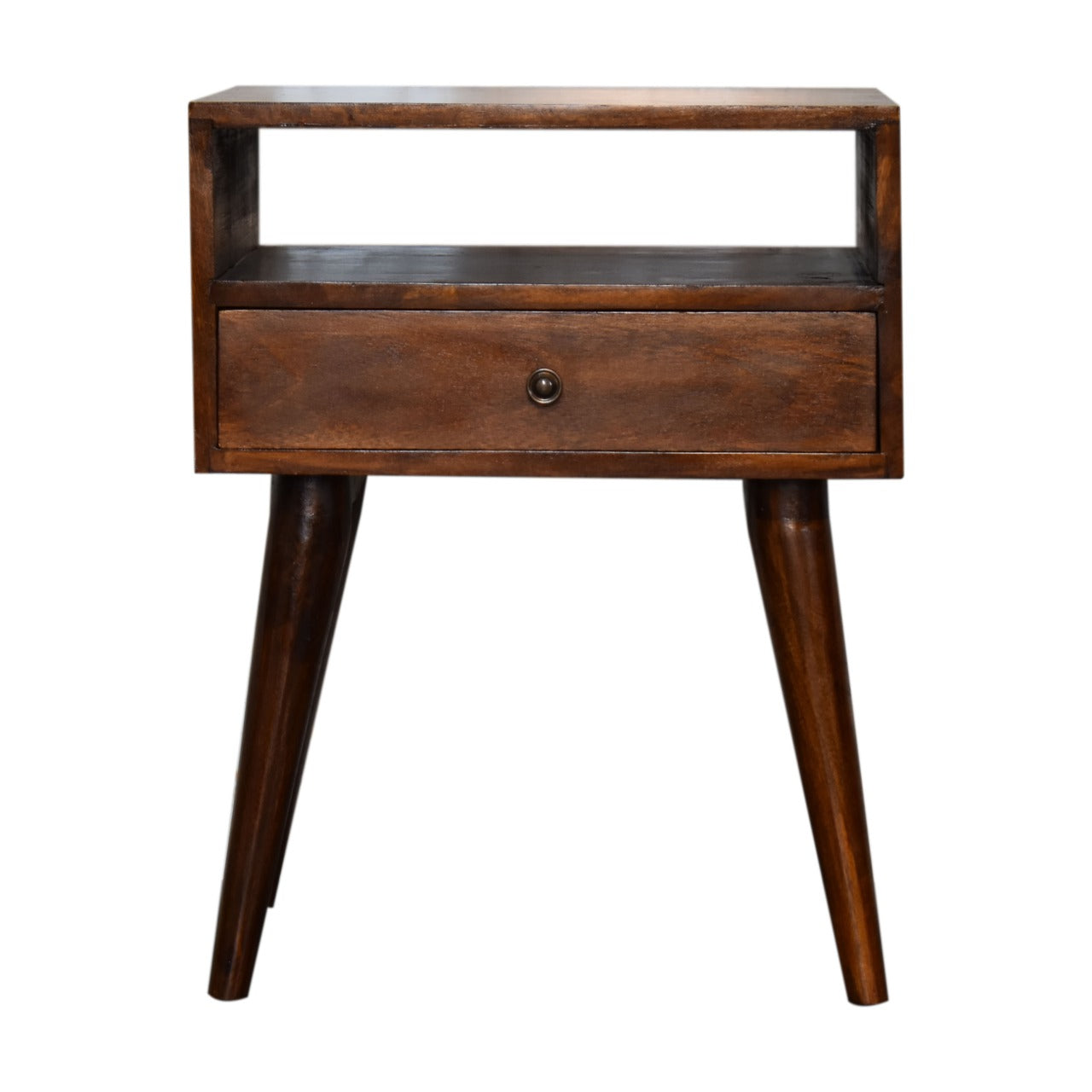 Chestnut Bedside Modern Solid Wood