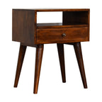 Chestnut Bedside Modern Solid Wood