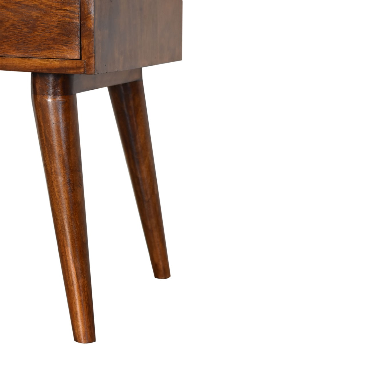 Chestnut Bedside Modern Solid Wood