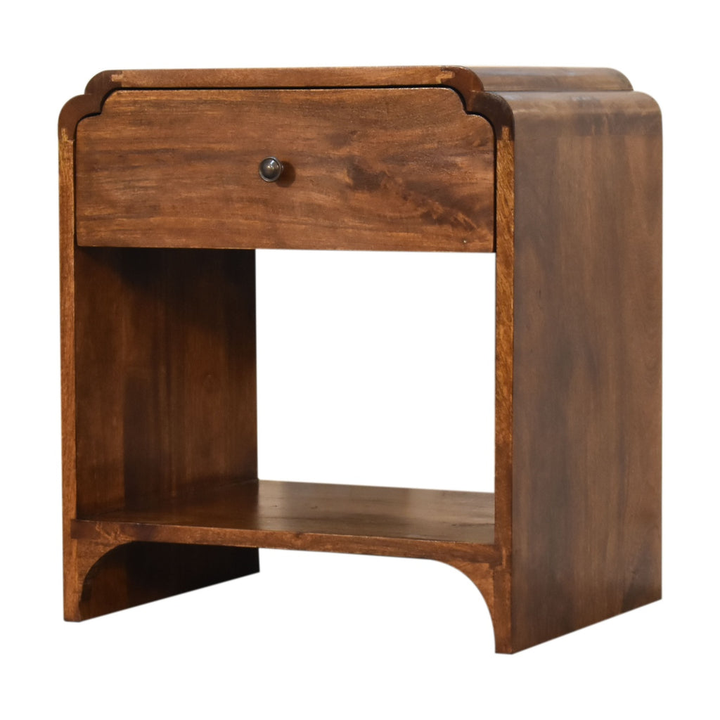 Bedside Solid Wood Newton