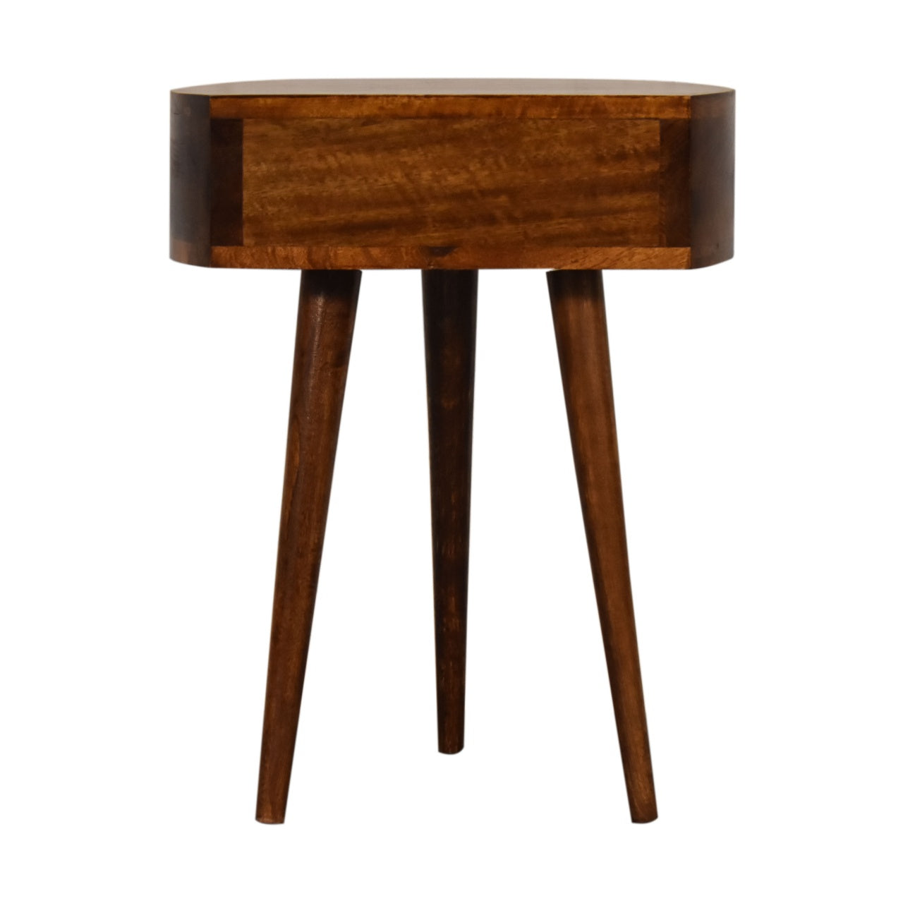 Chestnut Bedside - Semi Circle