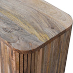 Solid wood sideboard with three drawers and two doors. handmade mango wood storage