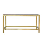 Coffee Table Rectangle Gold