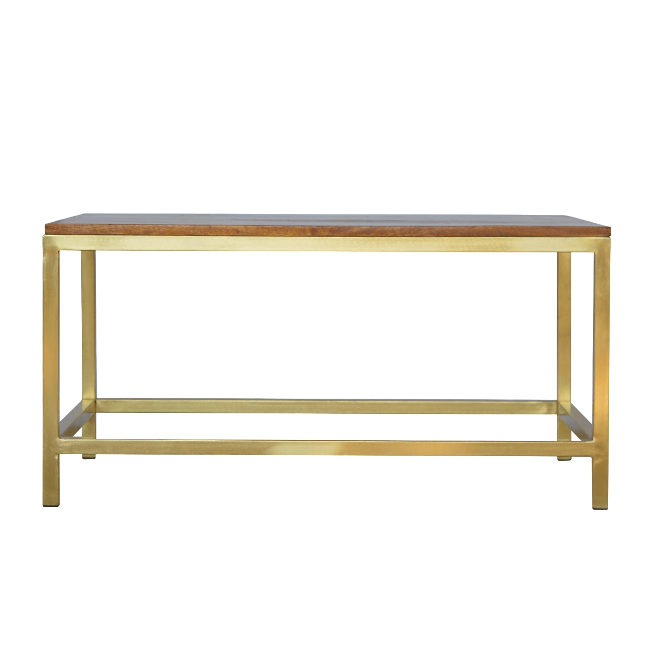 Coffee Table Rectangle Gold