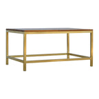 Coffee Table Rectangle Gold