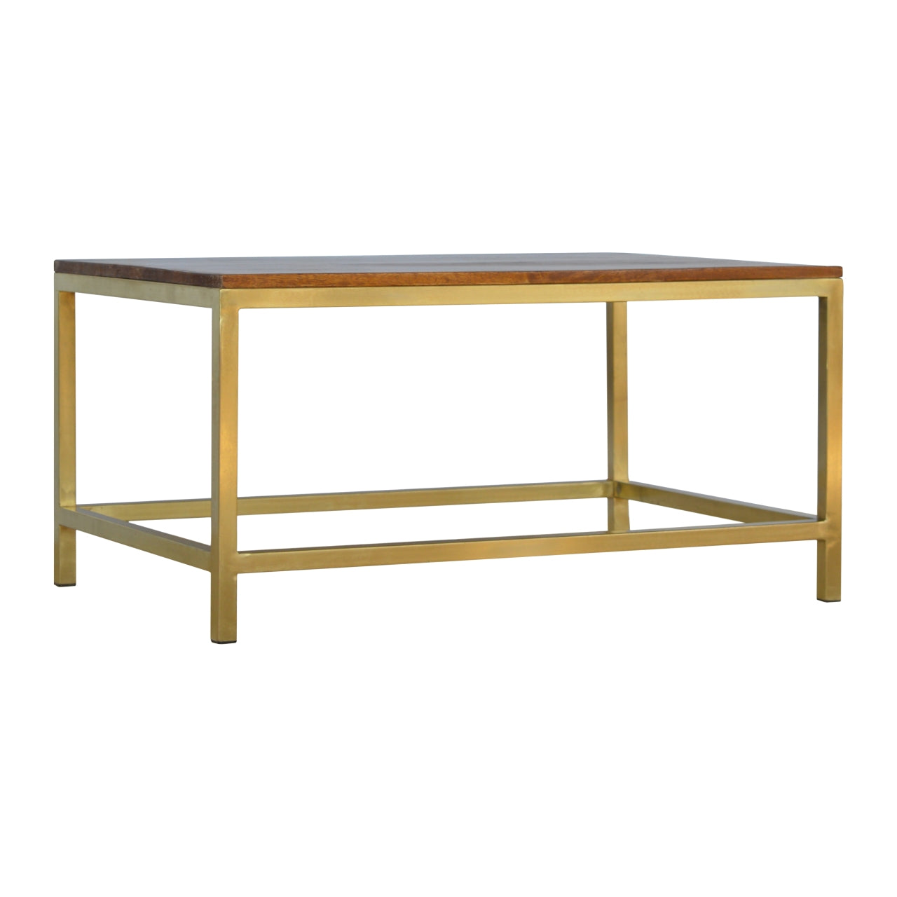 Coffee Table Rectangle Gold