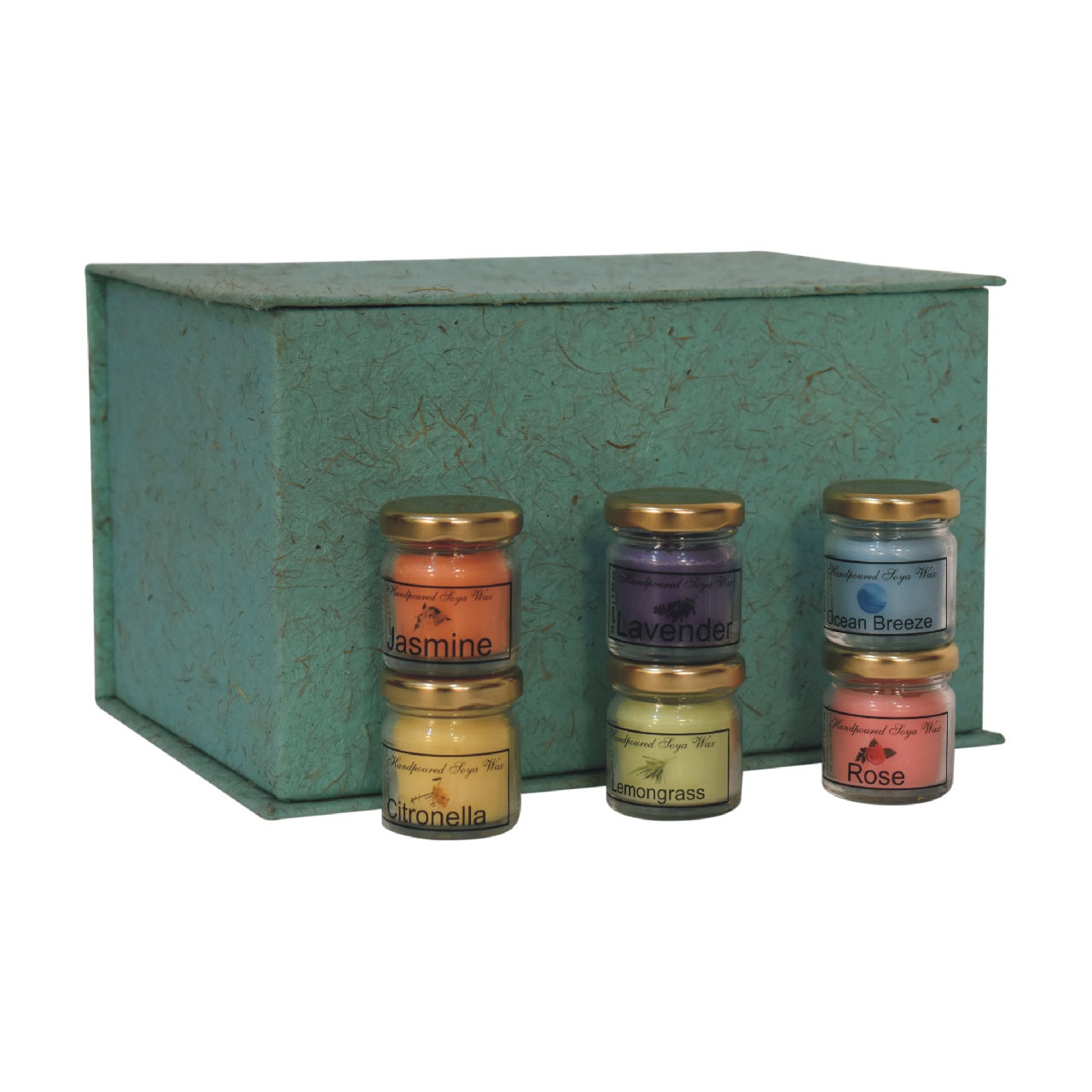 candle lemongrass, Lavender, Rose, Citronella, Jasmine 