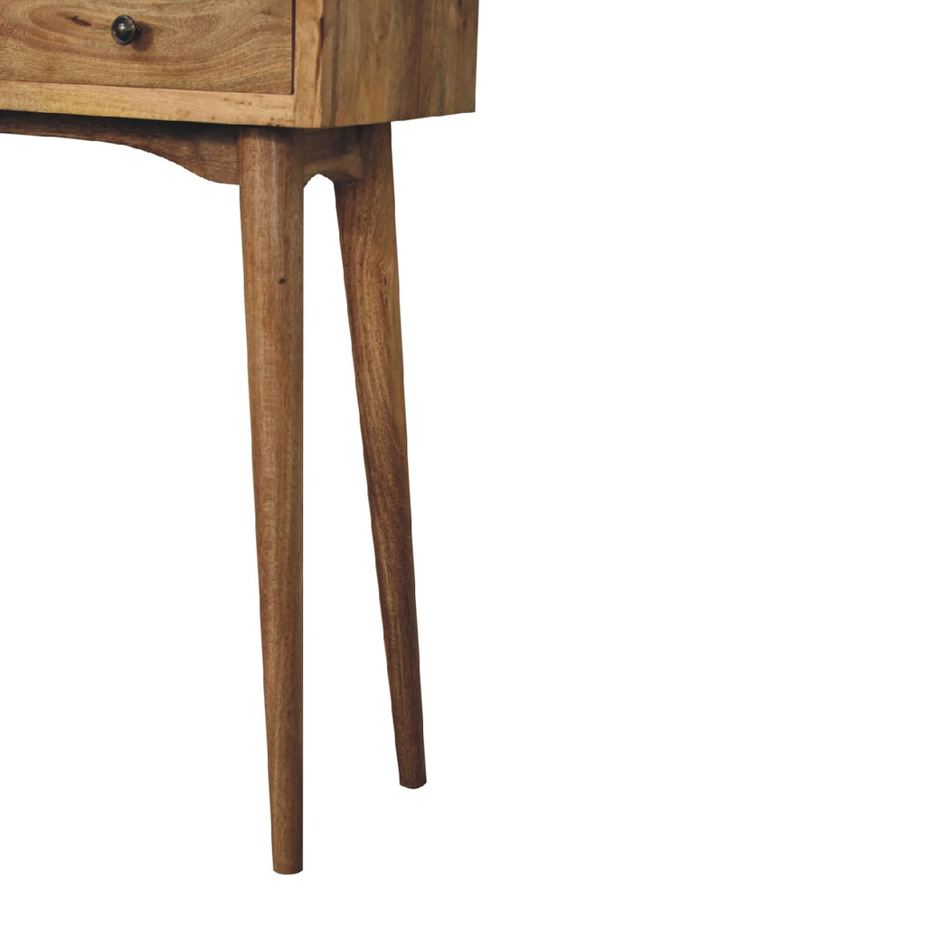 Mini Oak-ish Console Table
