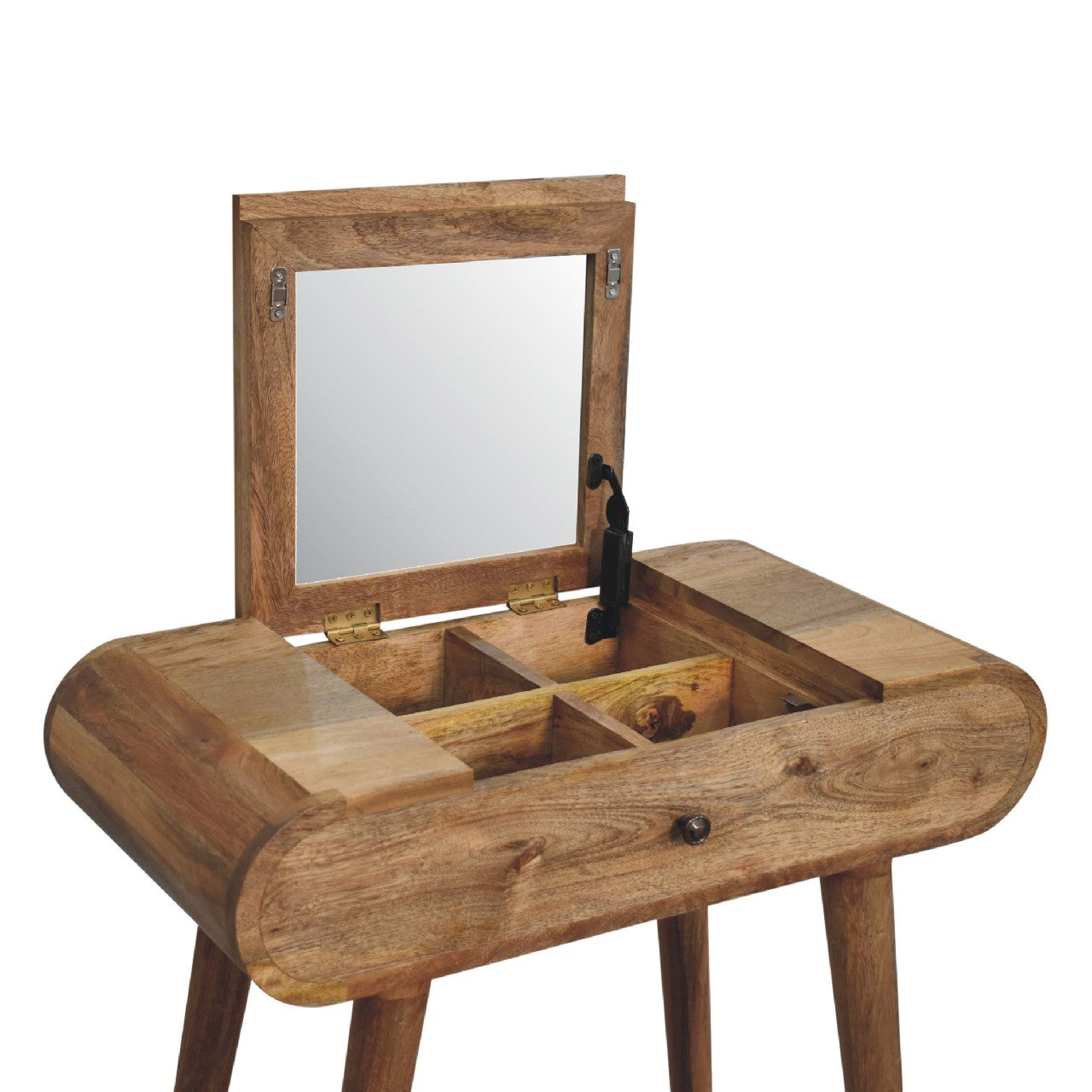 Oak-ish Dressing Table Round Mini