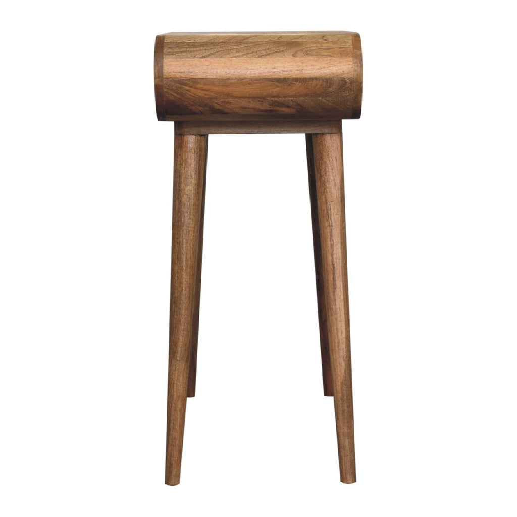 Oak-ish Dressing Table Round Mini