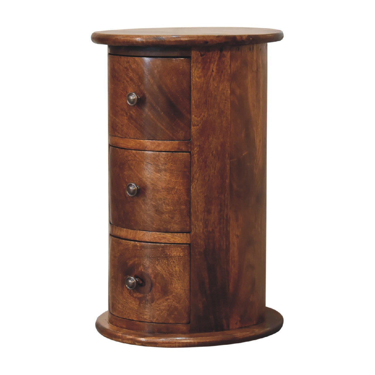 Chestnut Chest Bedside Drum Mini
