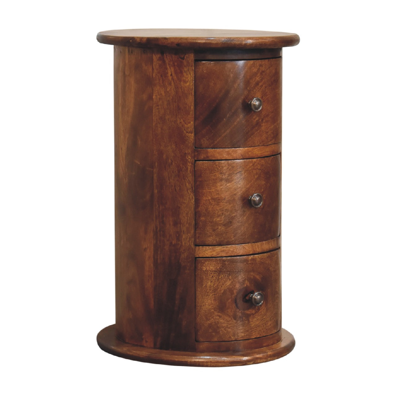Chestnut Chest Bedside Drum Mini