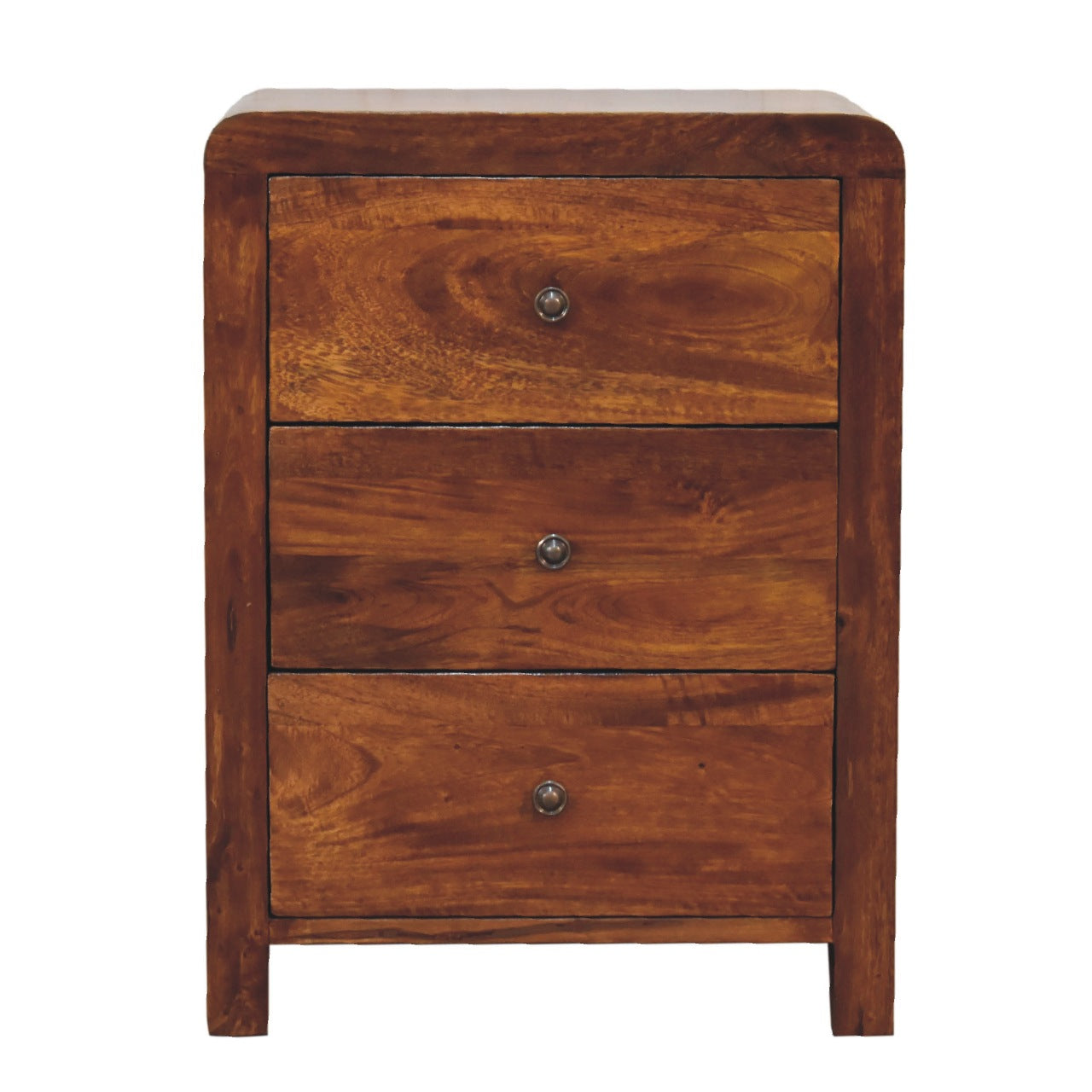 3 Drawer Bedside - Aspen