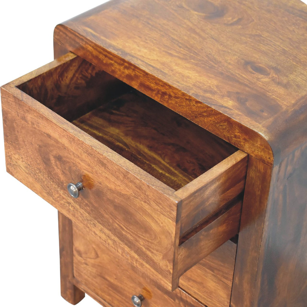 3 Drawer Bedside - Aspen