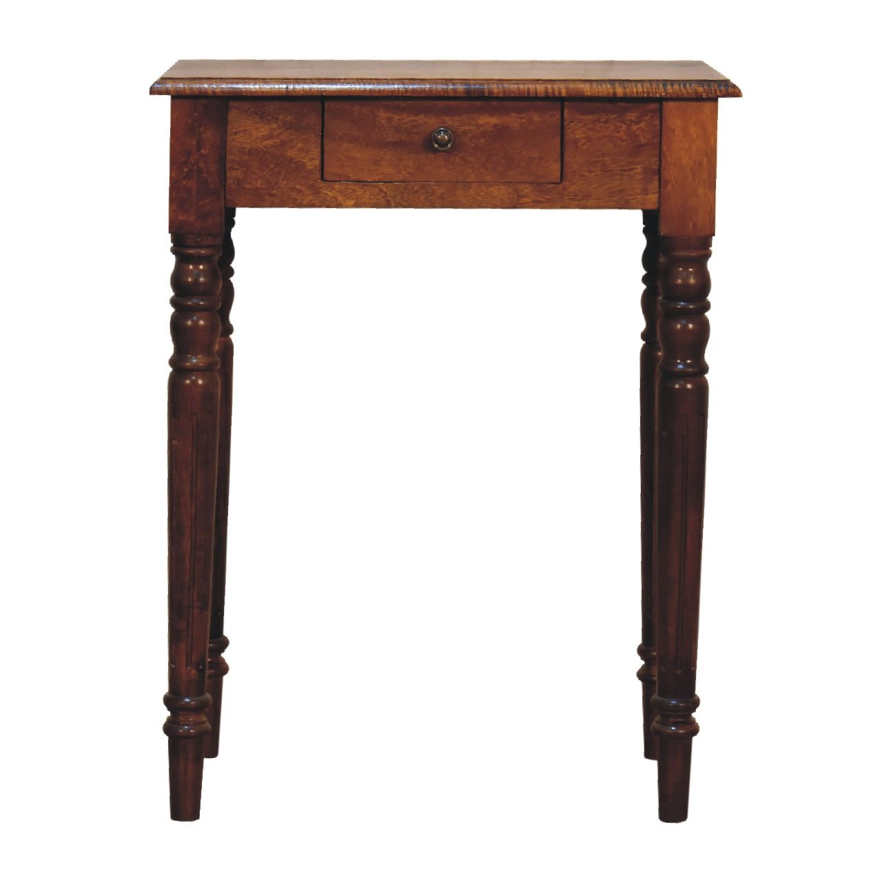 Chestnut Writing Desk Turned Leg