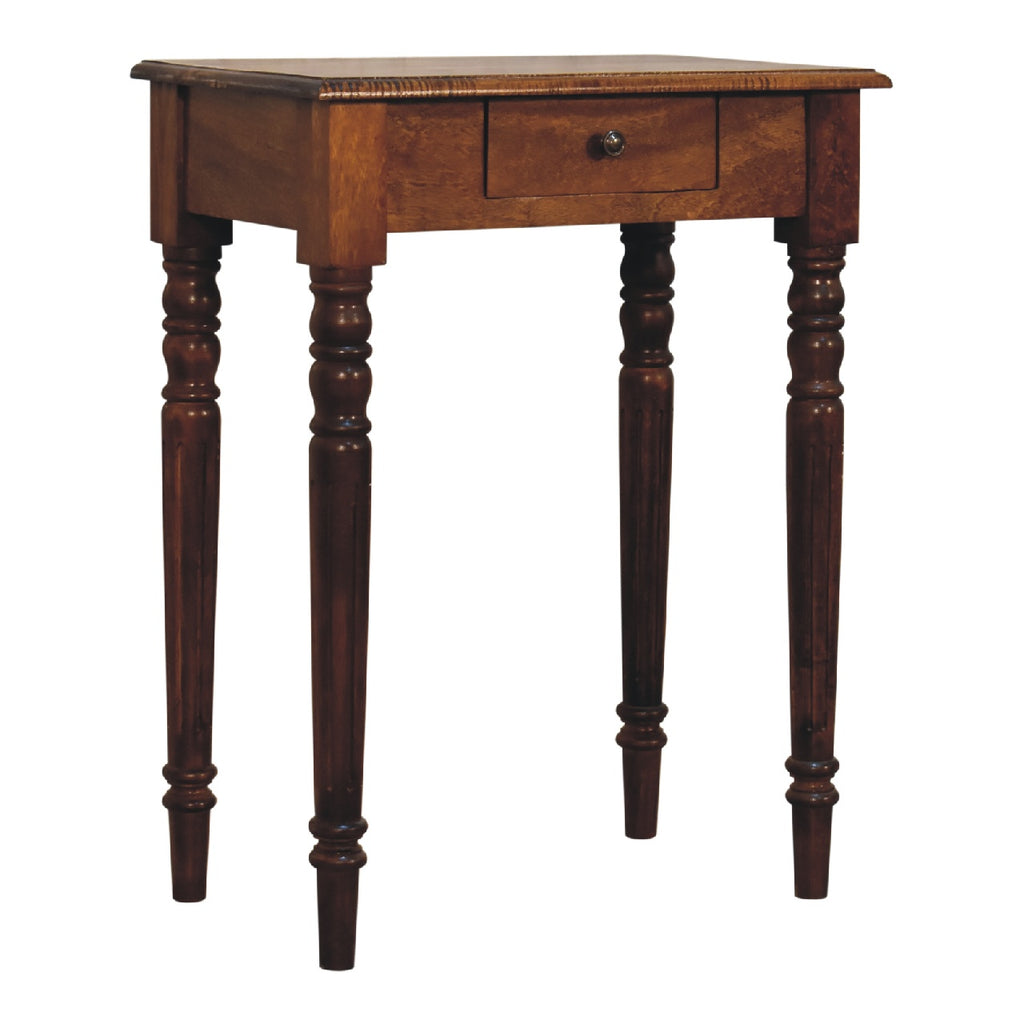 Chestnut Writing Desk Turned Leg