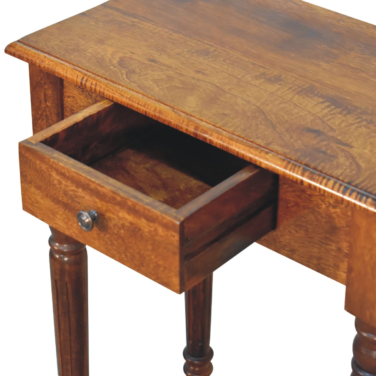 Chestnut Writing Desk Turned Leg