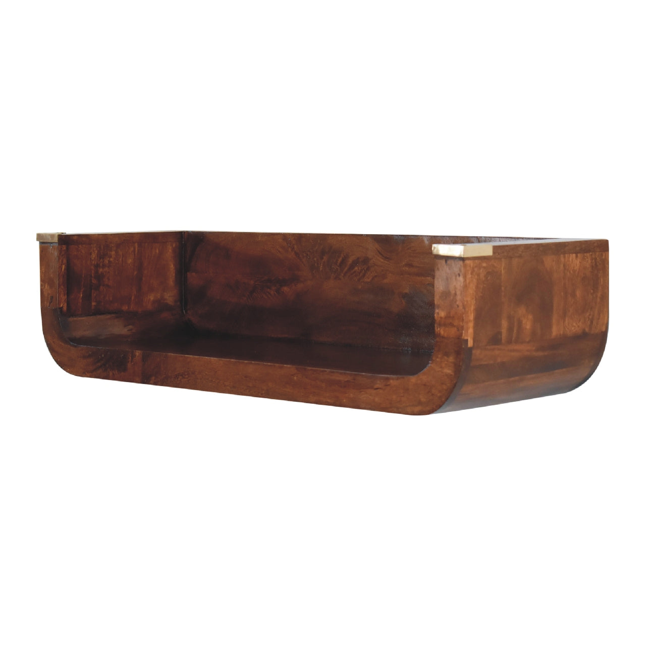 Chestnut Floating Console Indira