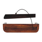 Chestnut Floating Console Indira