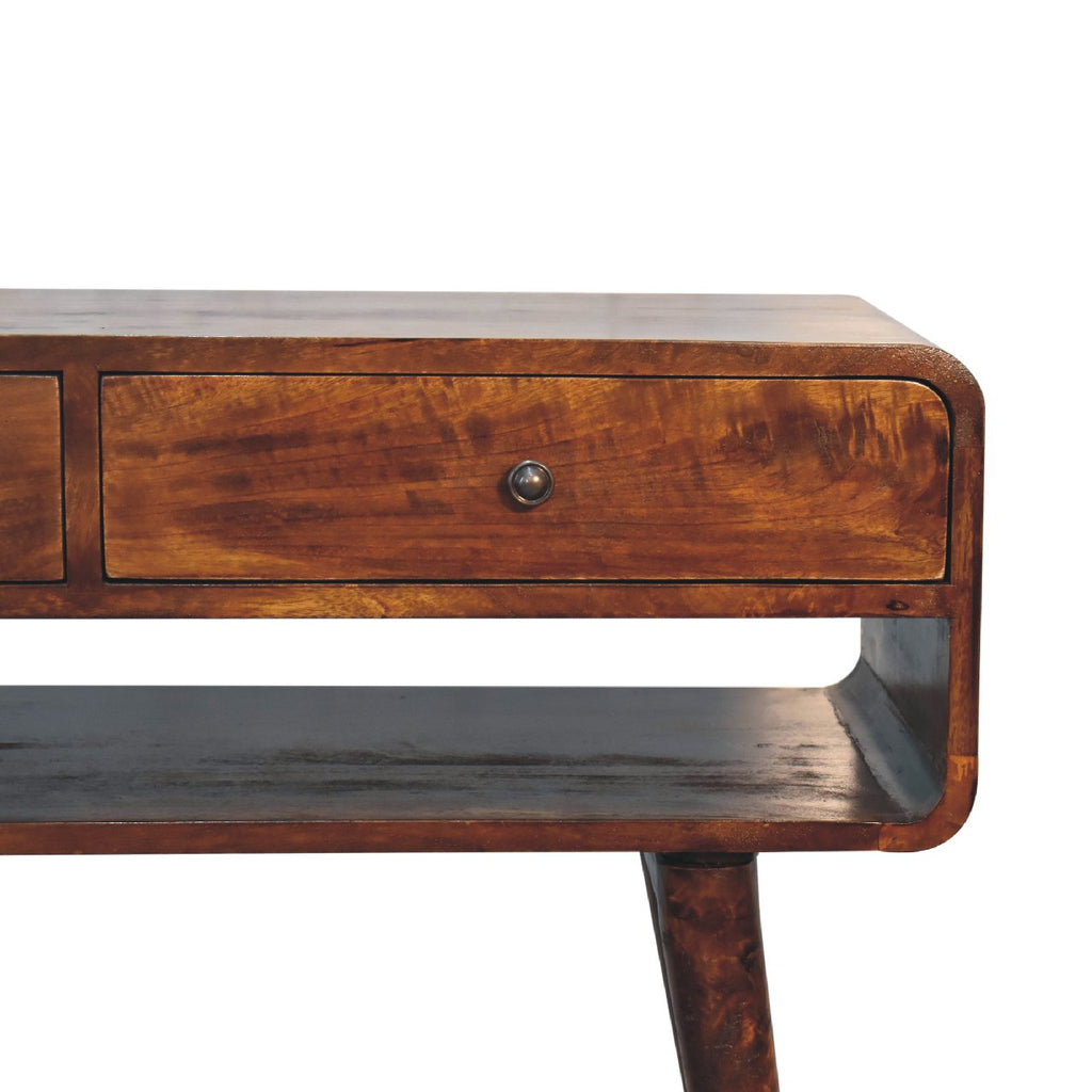 Chestnut Console Table Sonata