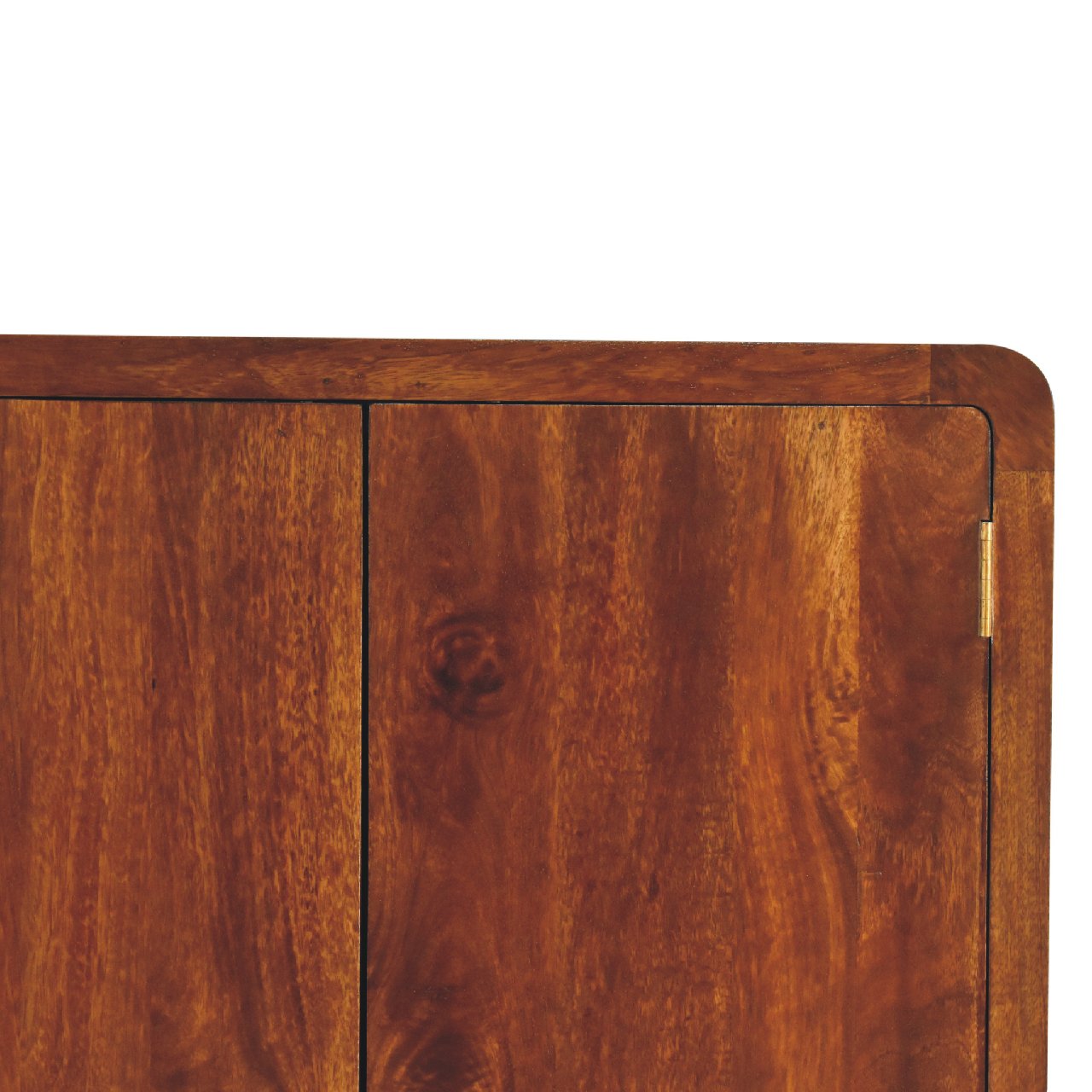Chestnut Wardrobe - Curved