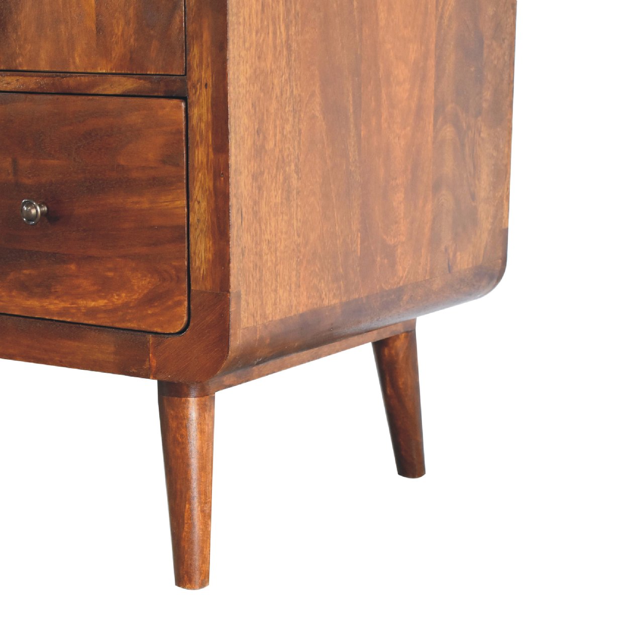 Chestnut Wardrobe - Curved