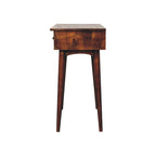 Chestnut Console Table 2 Drawer