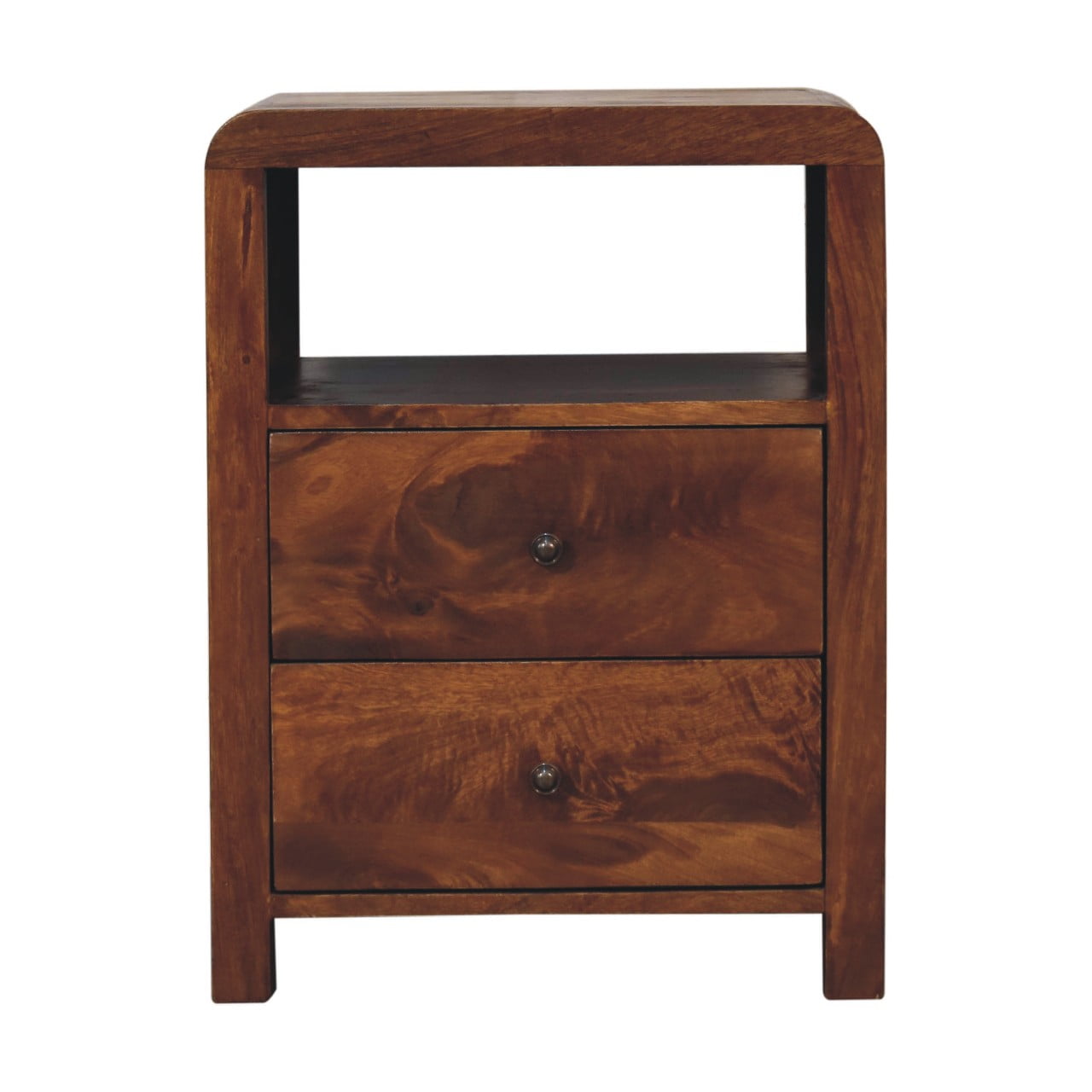 Bedside 2 Drawer - Aspen