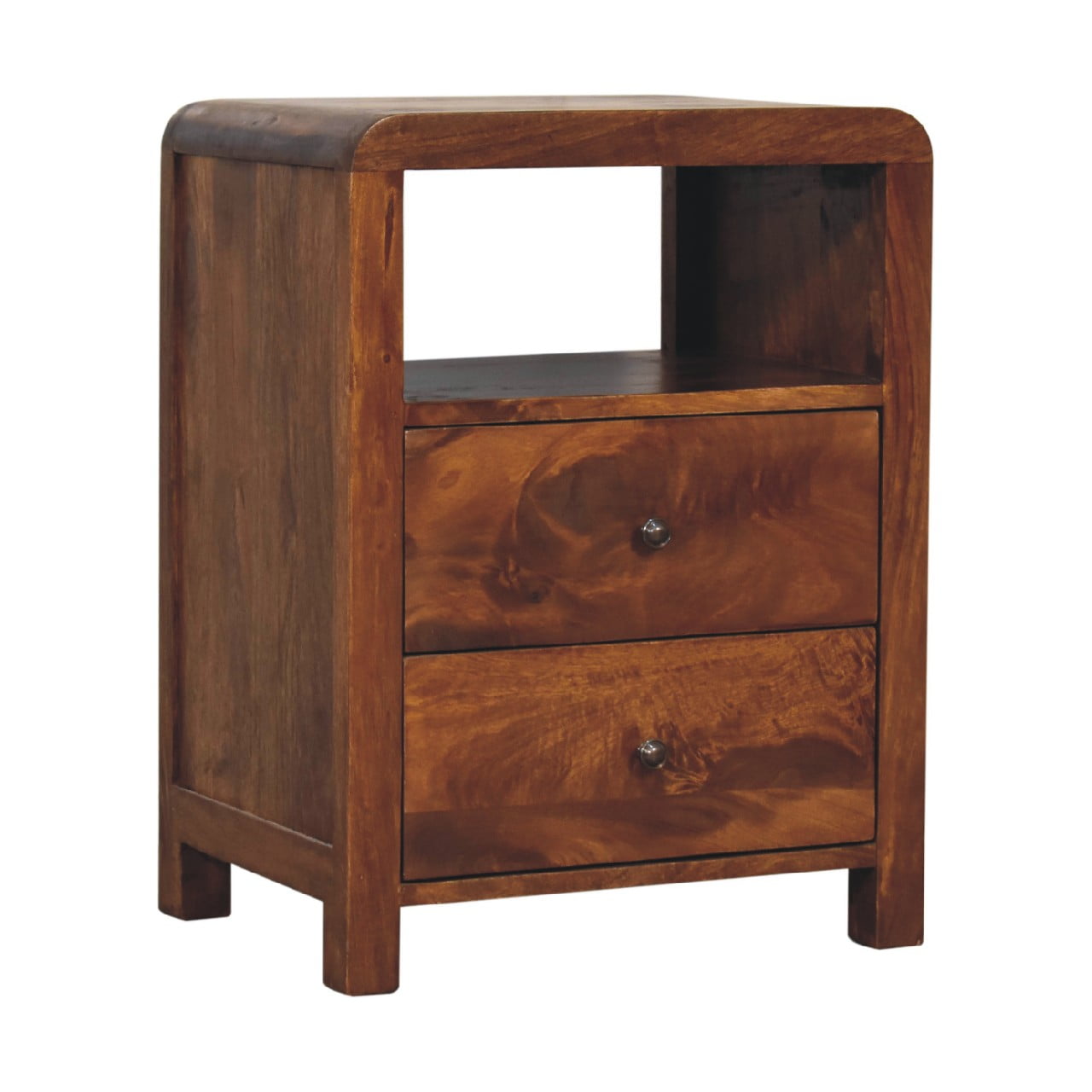 Bedside 2 Drawer - Aspen