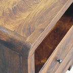 Bedside 2 Drawer - Aspen
