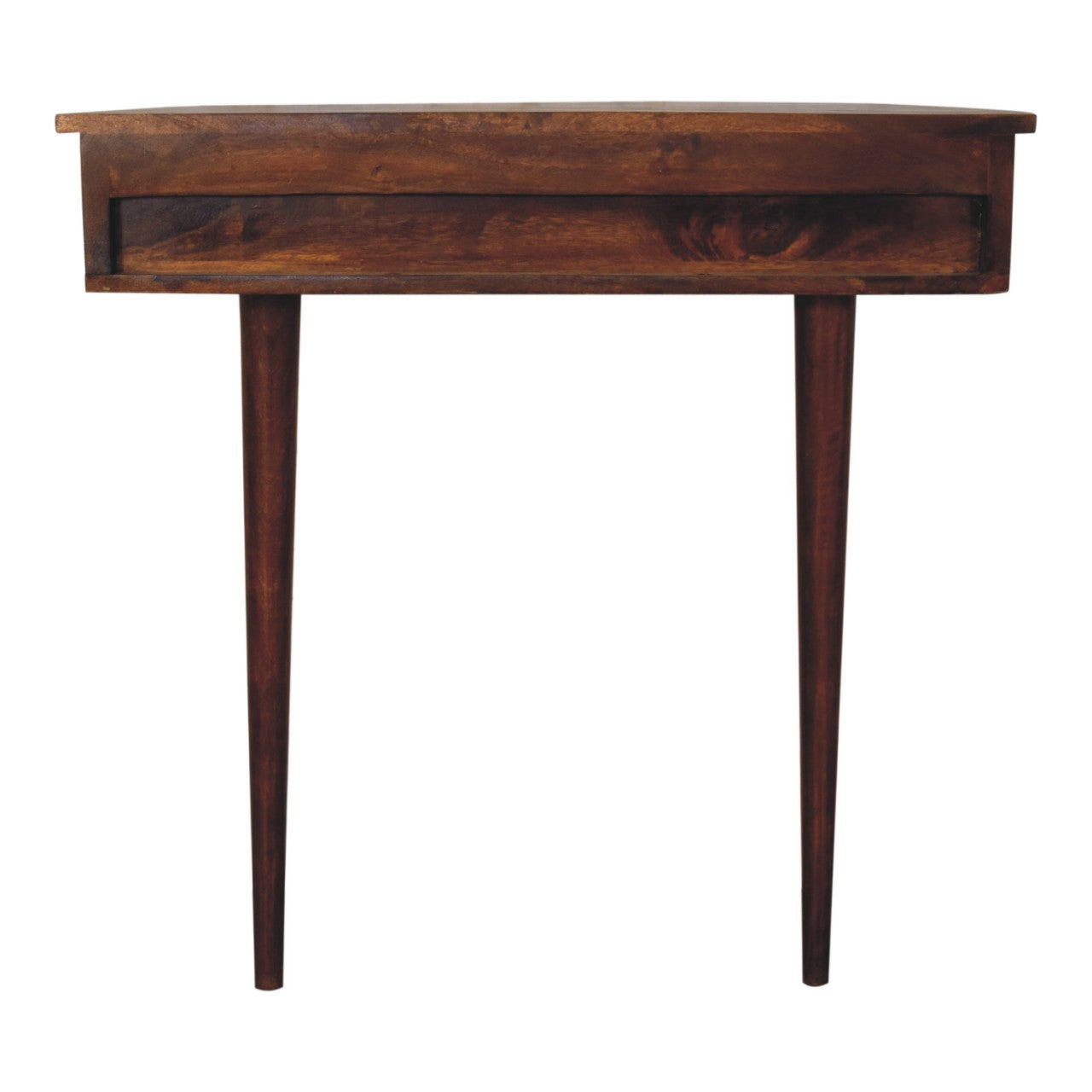 Chestnut Console Backless Mounted