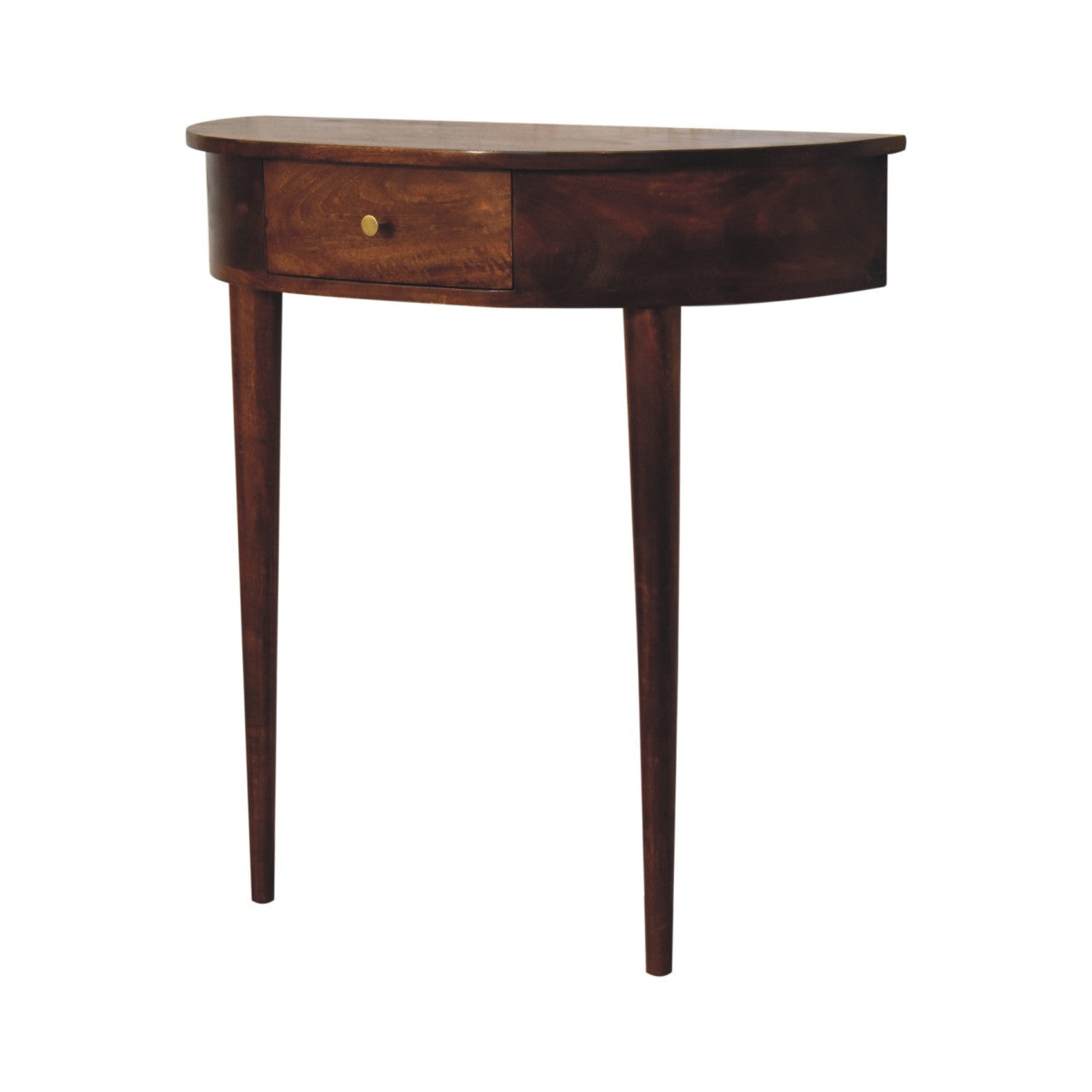 Chestnut Console Backless Mounted