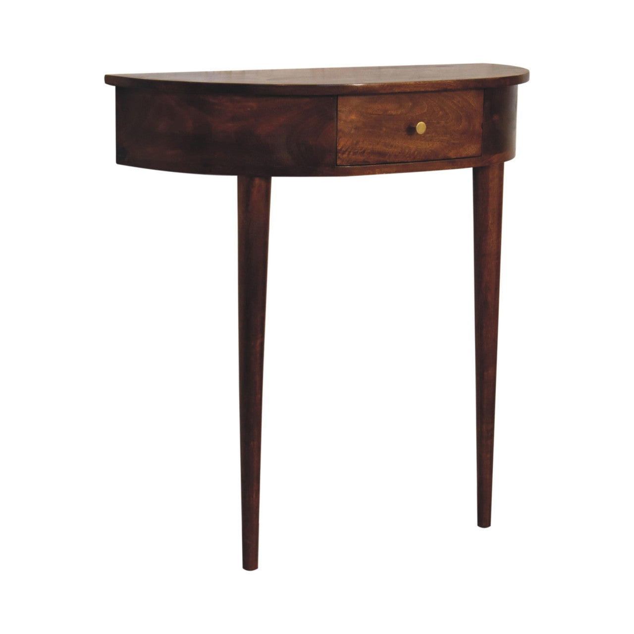 Chestnut Console Backless Mounted