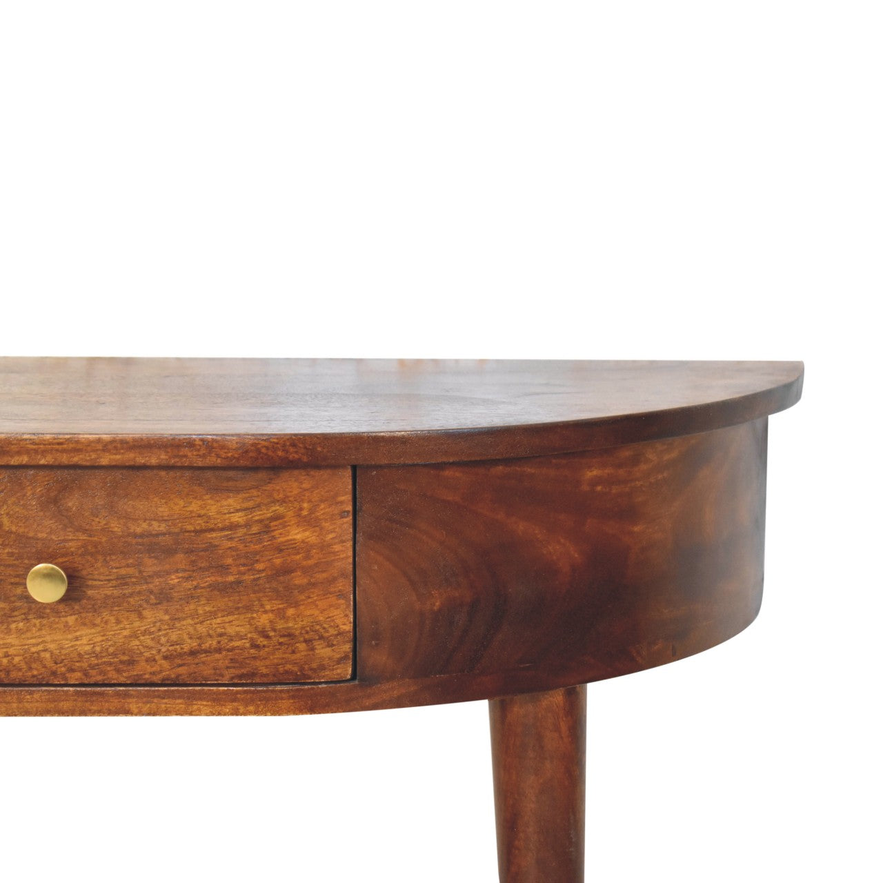 Chestnut Console Backless Mounted