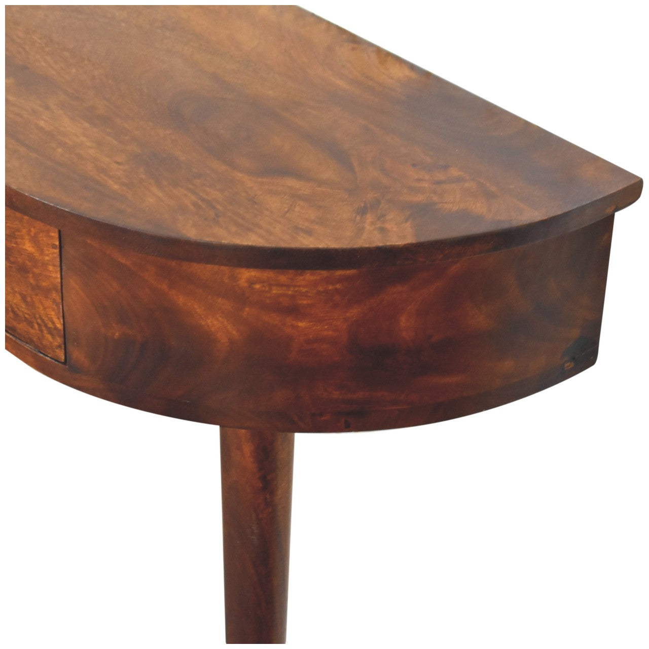 Chestnut Console Backless Mounted