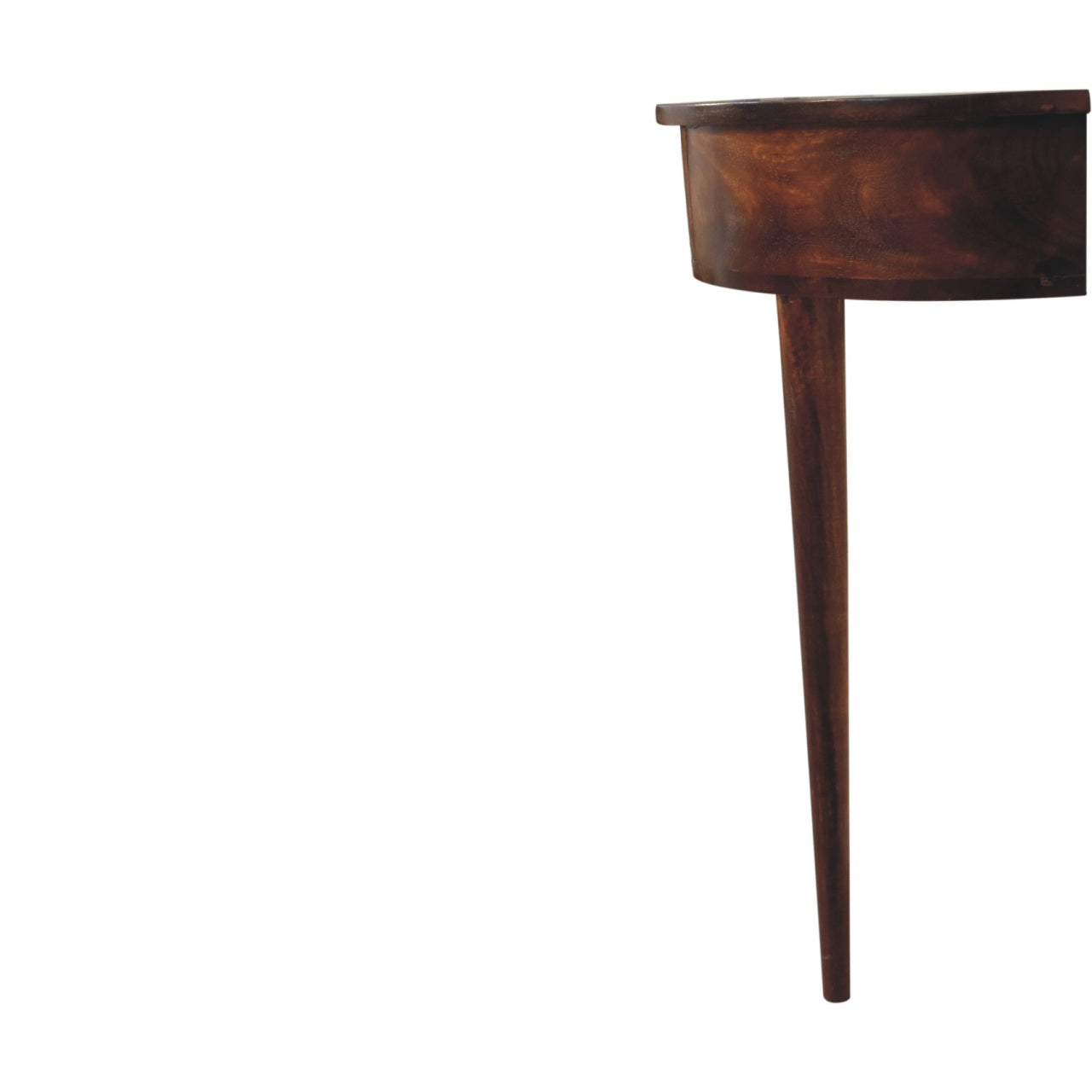 Chestnut Console Backless Mounted