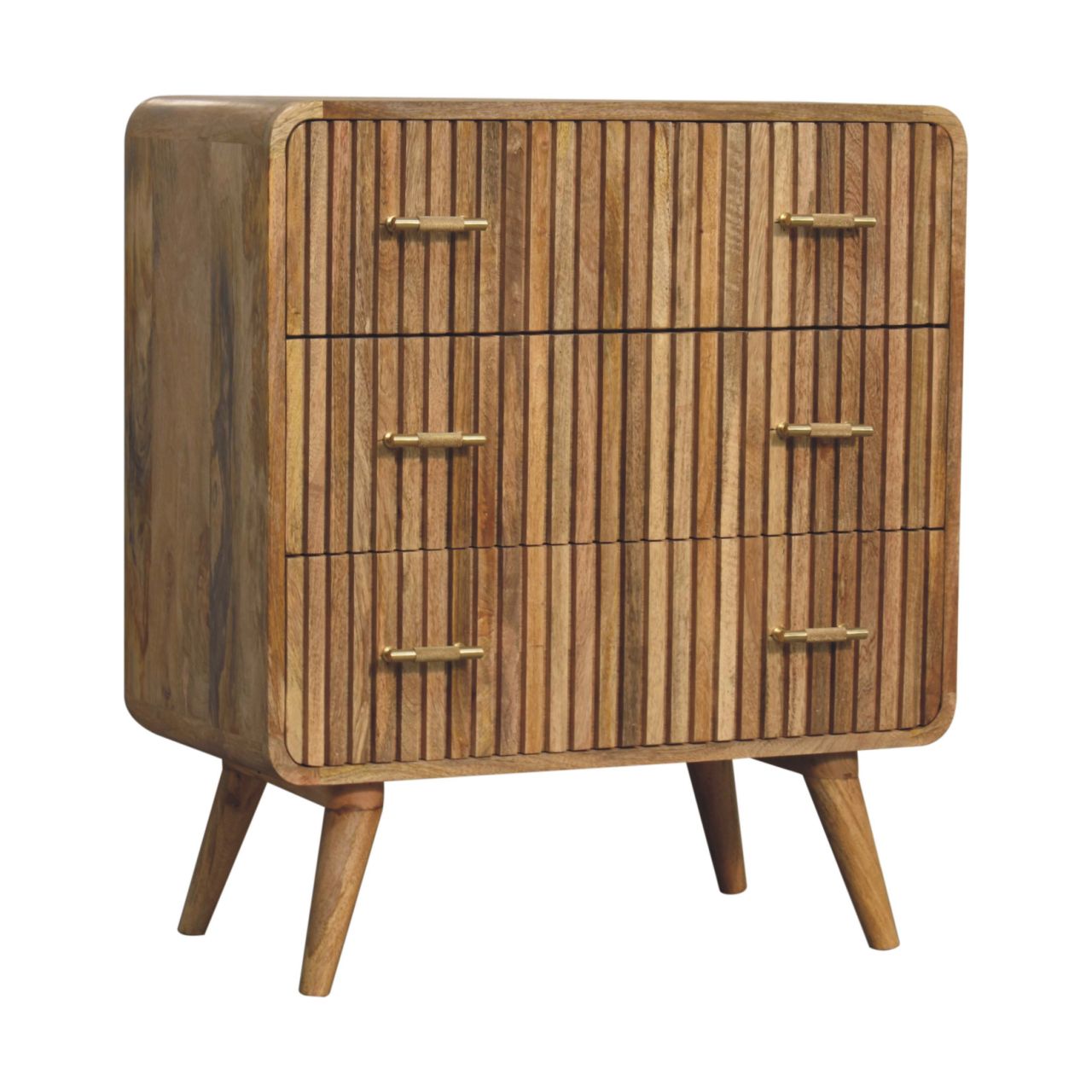 Chest of Drawers - T-bar Ridged