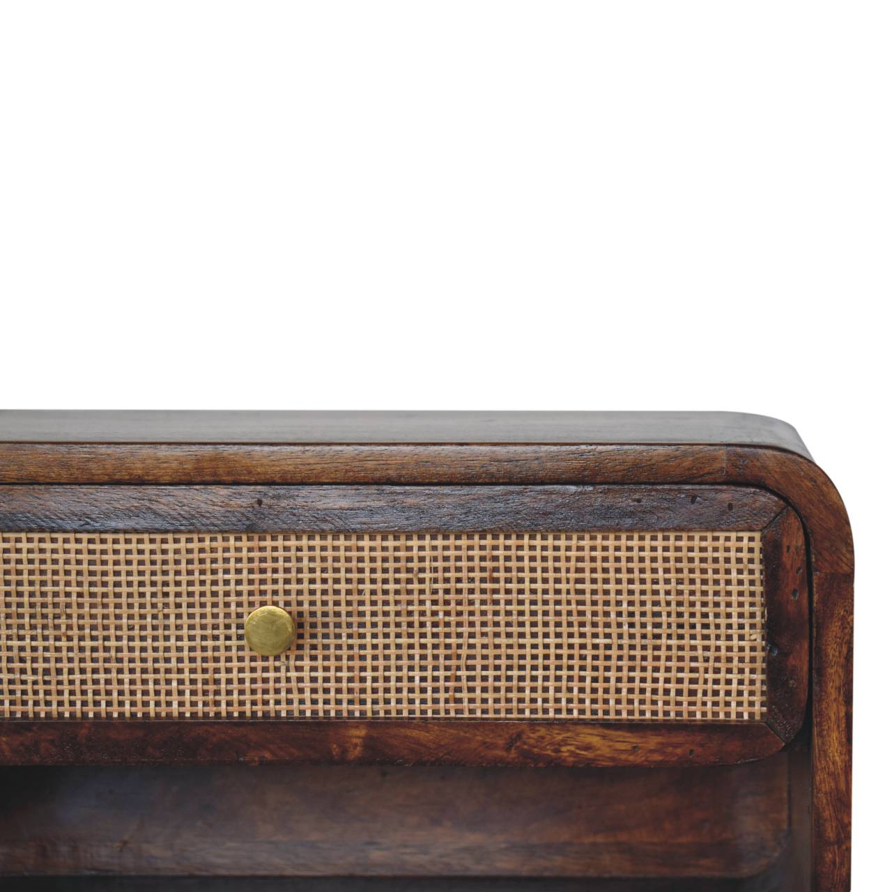 Chestnut Bedside Woven Wall Mounted