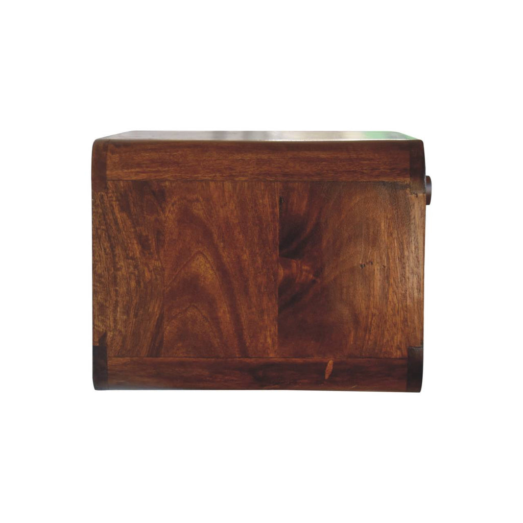 Chestnut Bedside Woven Wall Mounted